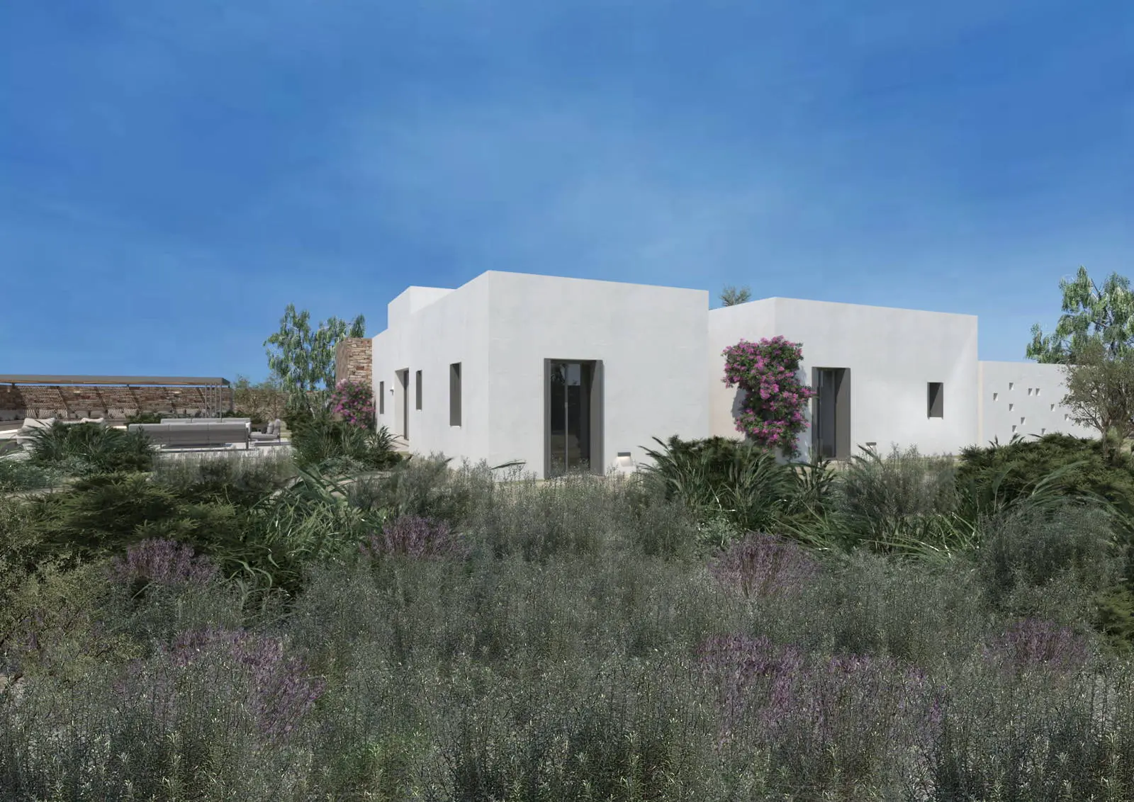 Exceptional New Villa in Santa Maria, Paros
