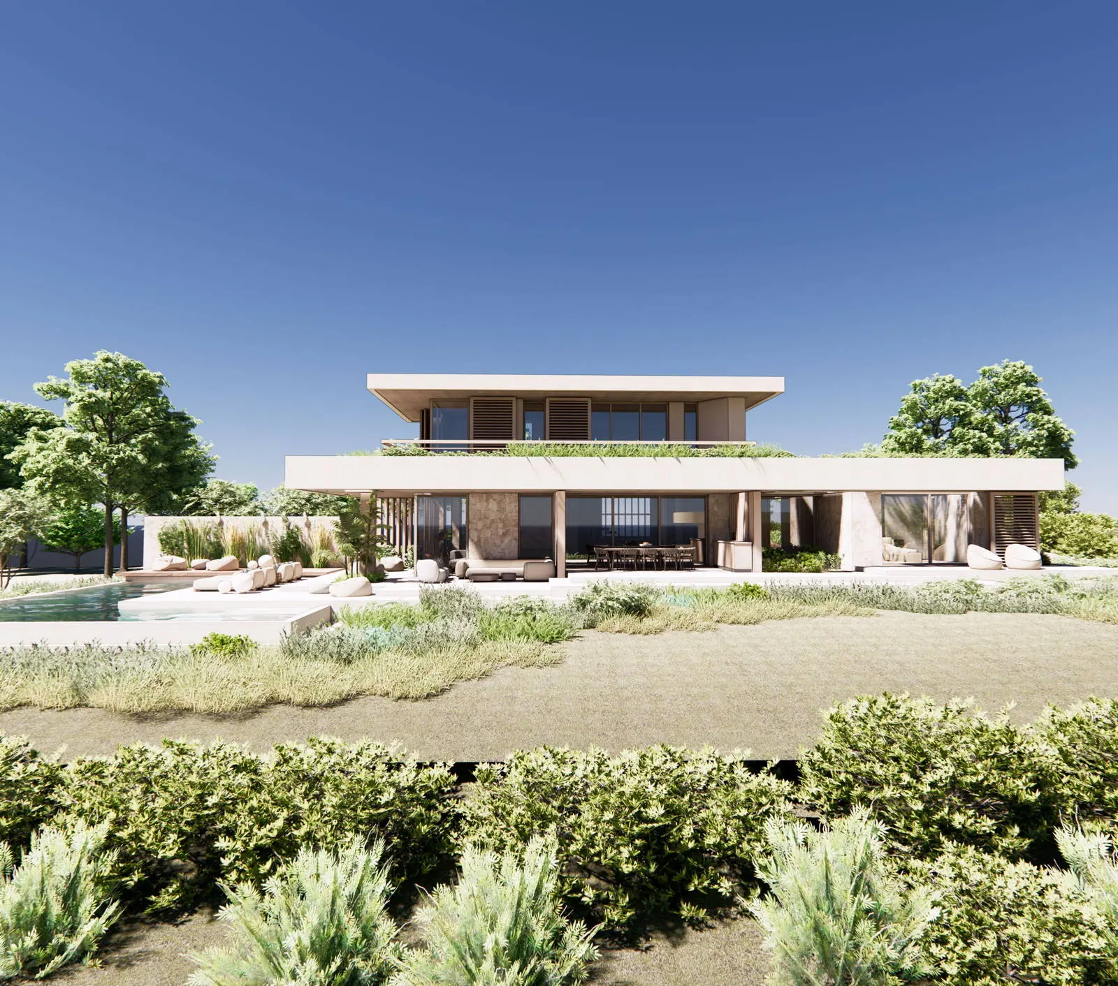 Beachfront ultra-luxury off-plan villa near Lefkada