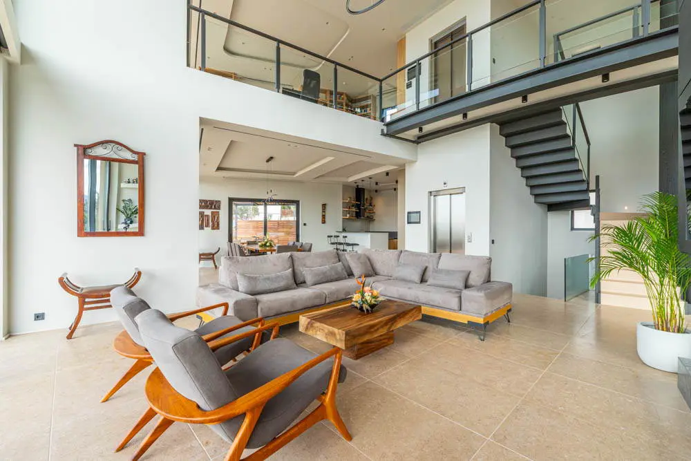 Ultra luxury contemporary villa with infinity views