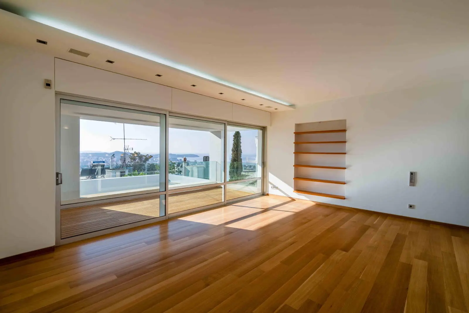 Unique architectural villa with sea views in Voula