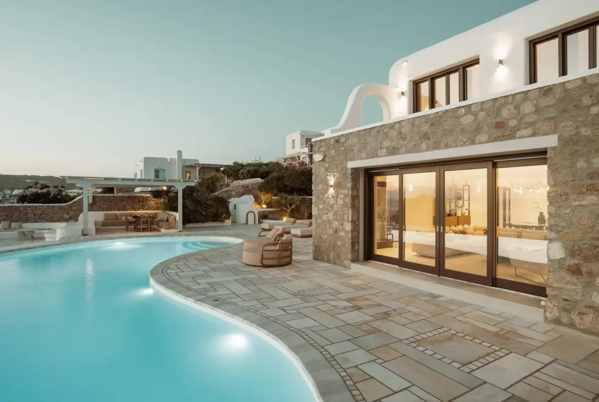 Exclusive Mykonos Villa with Private Sea Access