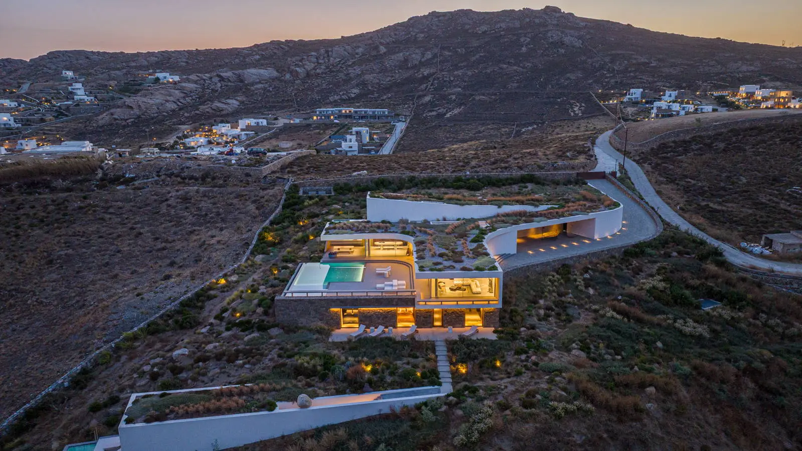 Iconic villa handcrafted by famous designer in Elia, Mykonos