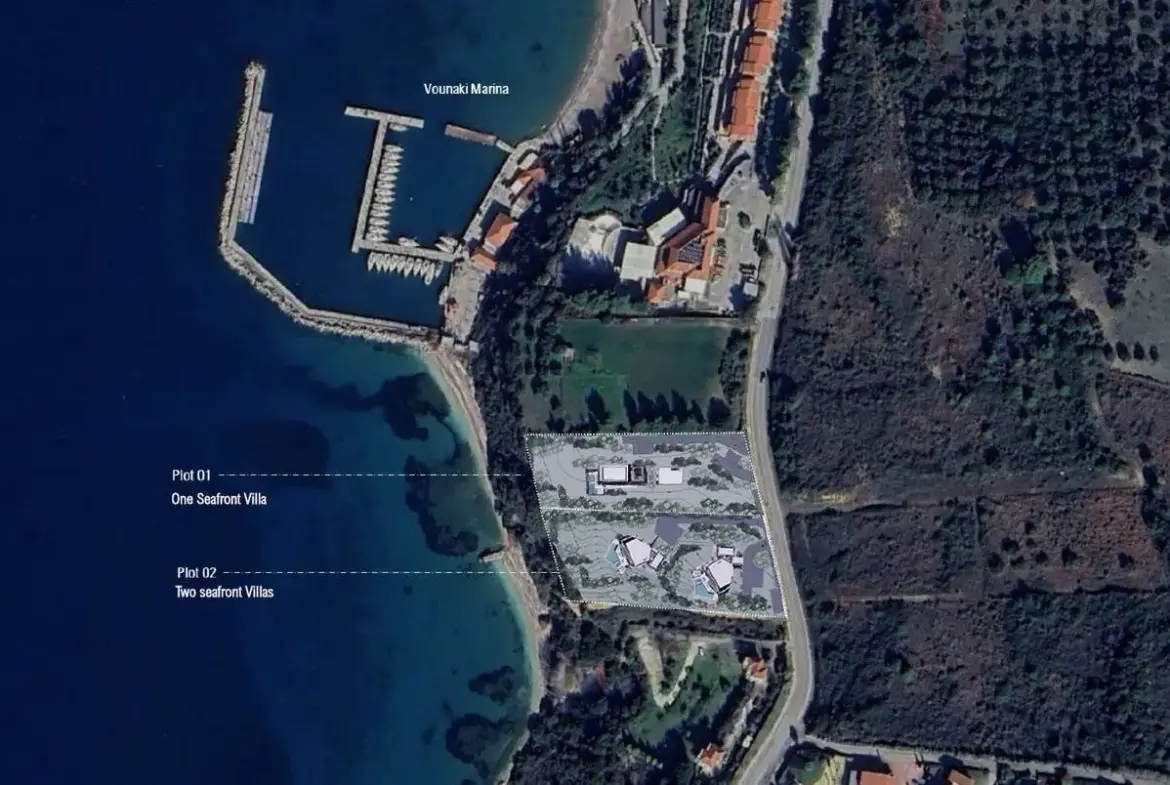 Beachfront ultra-luxury off-plan villa near Lefkada