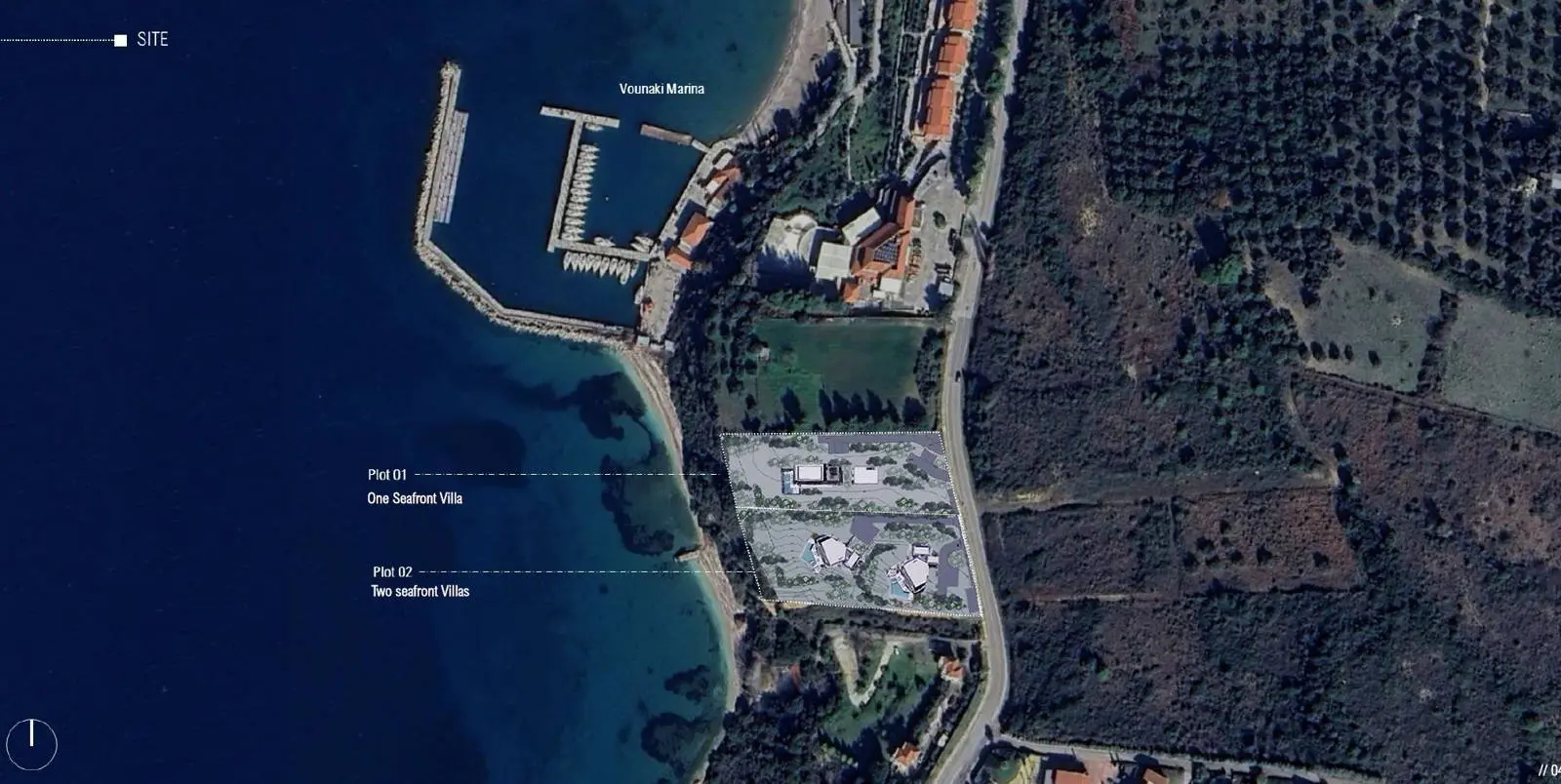 Beachfront ultra-luxury off-plan villa near Lefkada