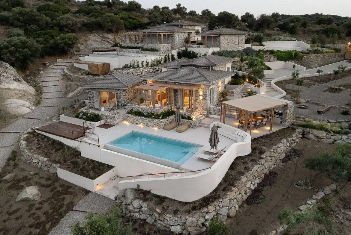 High quality design villa with beach access