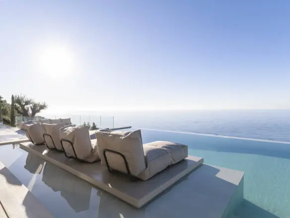 Ultra-luxury sunset cave villa above Kathisma Beach, Lefkada