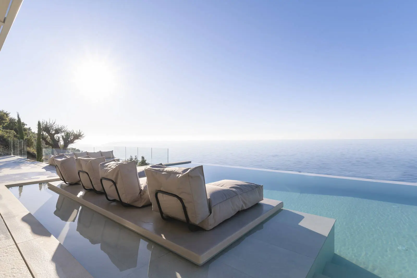 Ultra-luxury sunset cave villa above Kathisma Beach, Lefkada