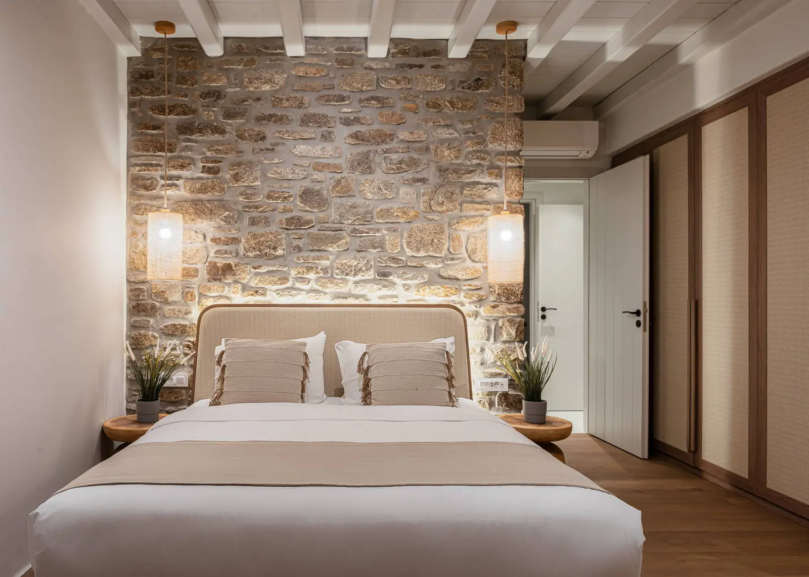 Luxury hilltop villa with sea view in Mykonos