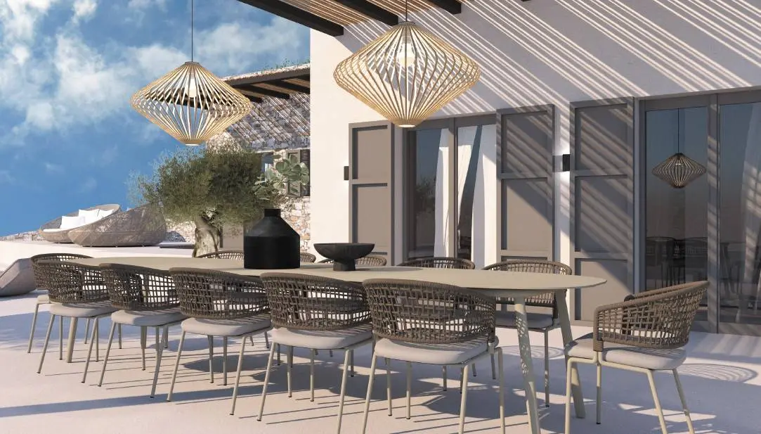 Wonderful villa with a panoramic view in Antiparos