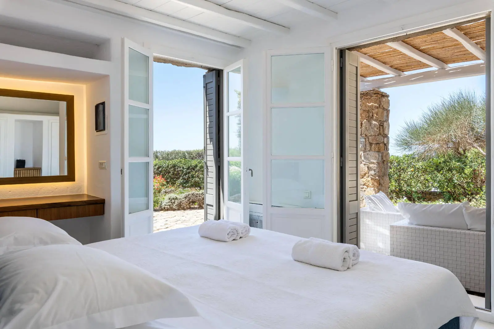 bh-30f027aff96f Exclusive architectural estate with panoramic Delos & sunset views, Agios Lazaros, Mykonos