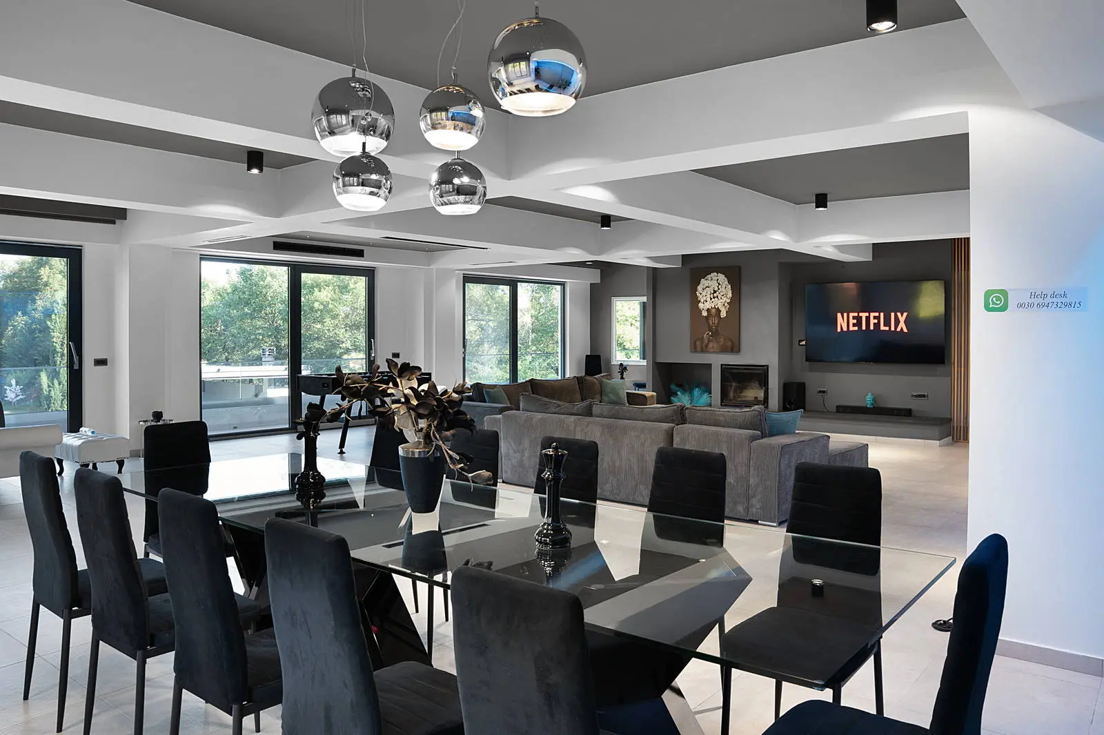 High-End villa with gym & jacuzzi in Corfu
