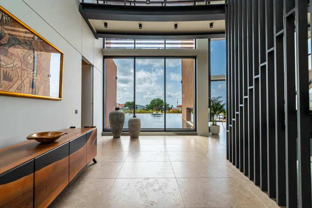 Ultra luxury contemporary villa with infinity views