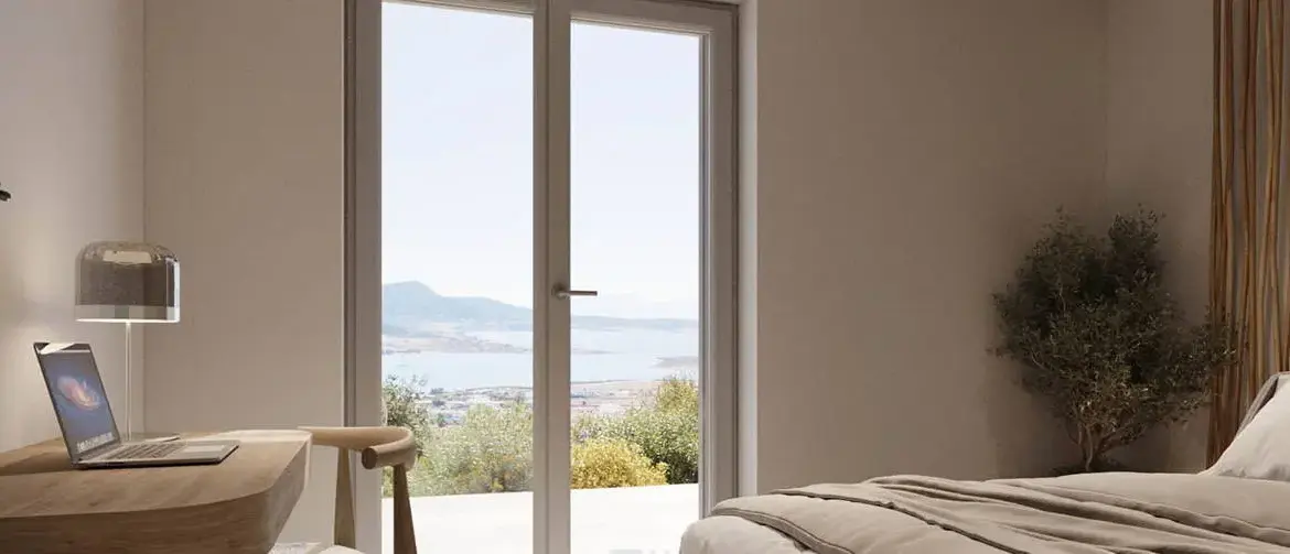 Wonderful villa with a panoramic view in Antiparos