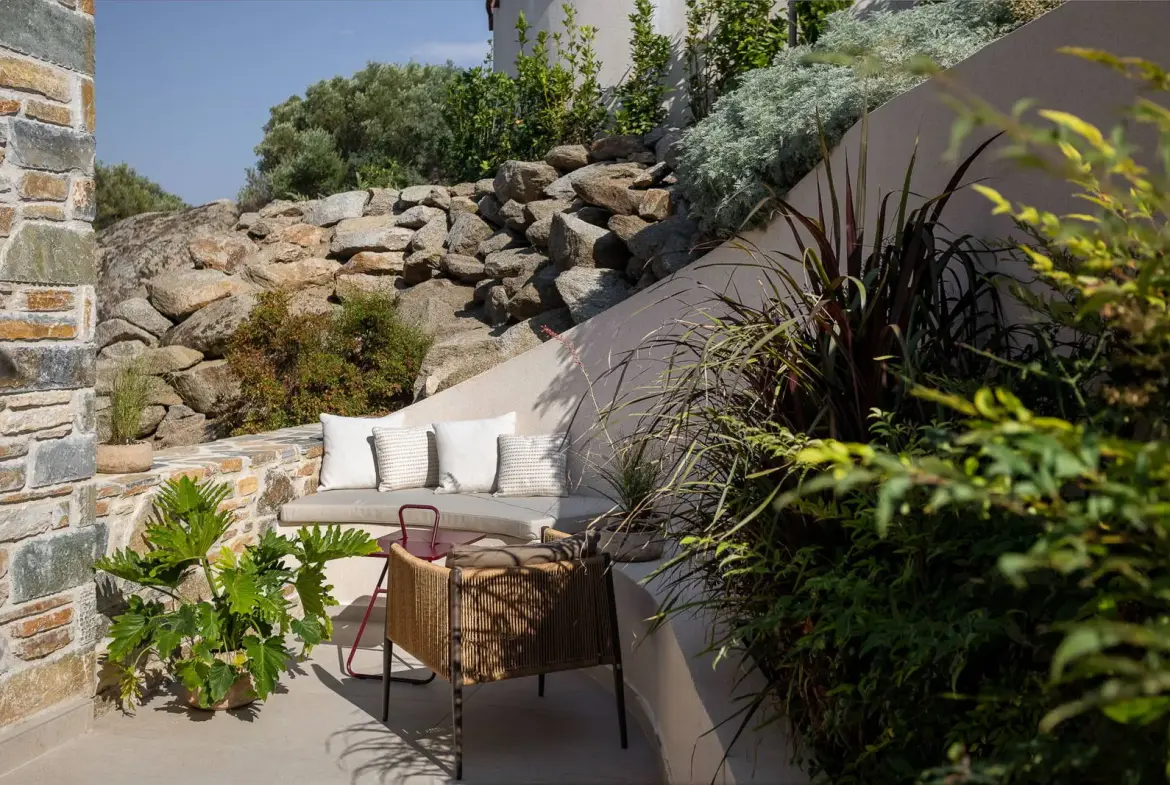 High quality design villa with beach access