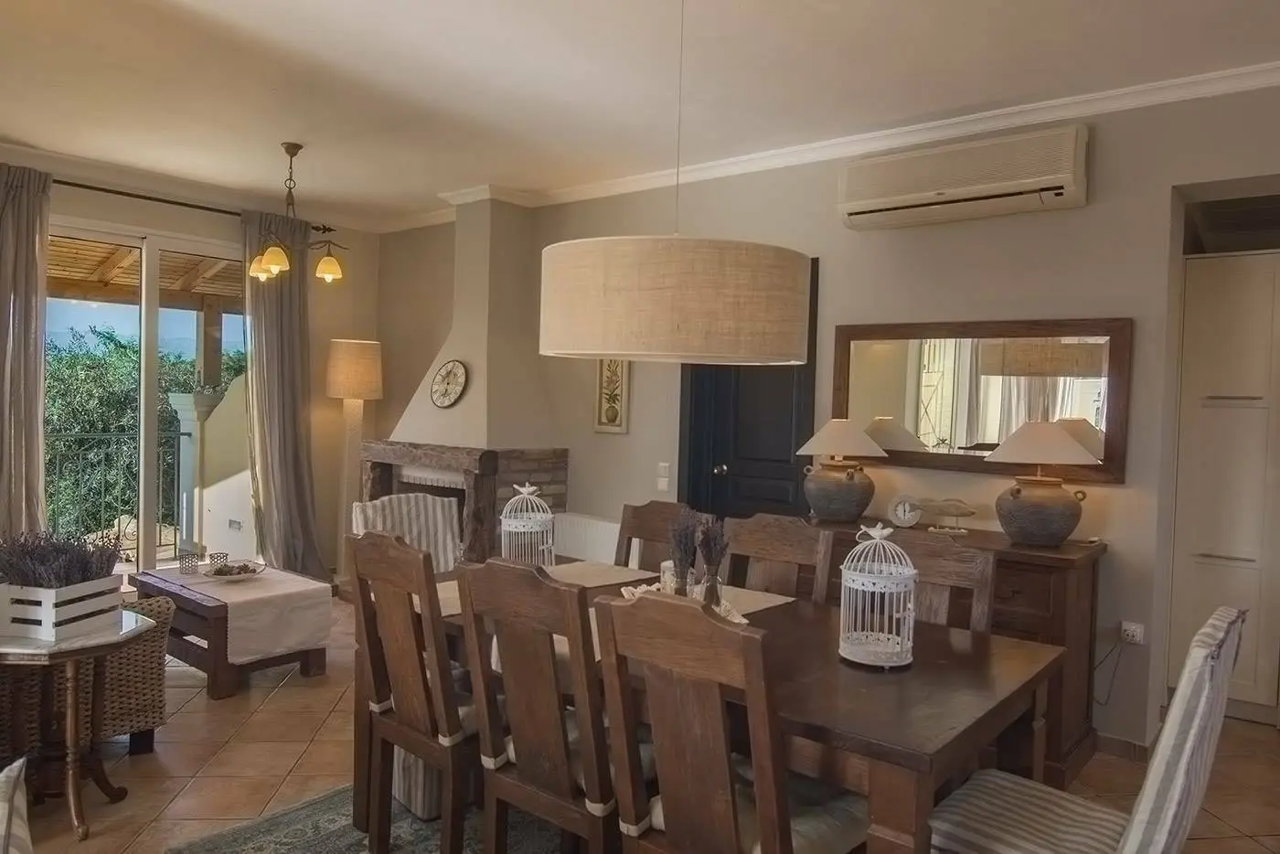 Luxury 3-villa estate with sea views & pool in Kassiopi, North Corfu