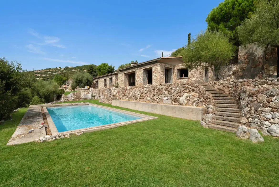 Seafront Villa with Private Mooring at Syvota, Lefkada