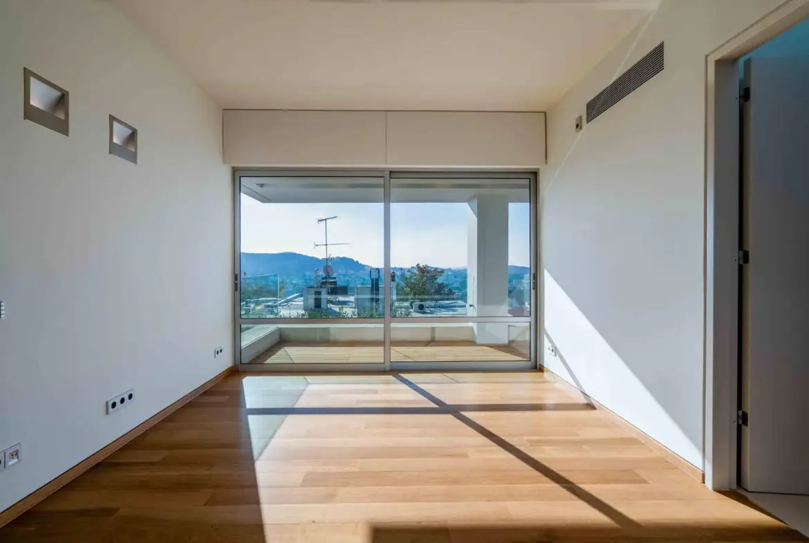 Unique architectural villa with sea views in Voula
