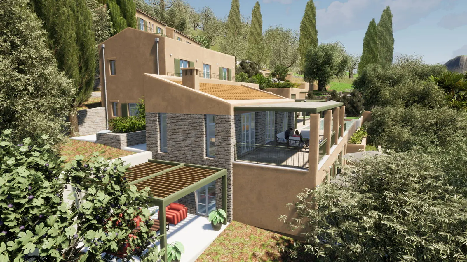 bh-4079d24ce23b Luxurious villa with pool and views in Vigglatouri, Corfu