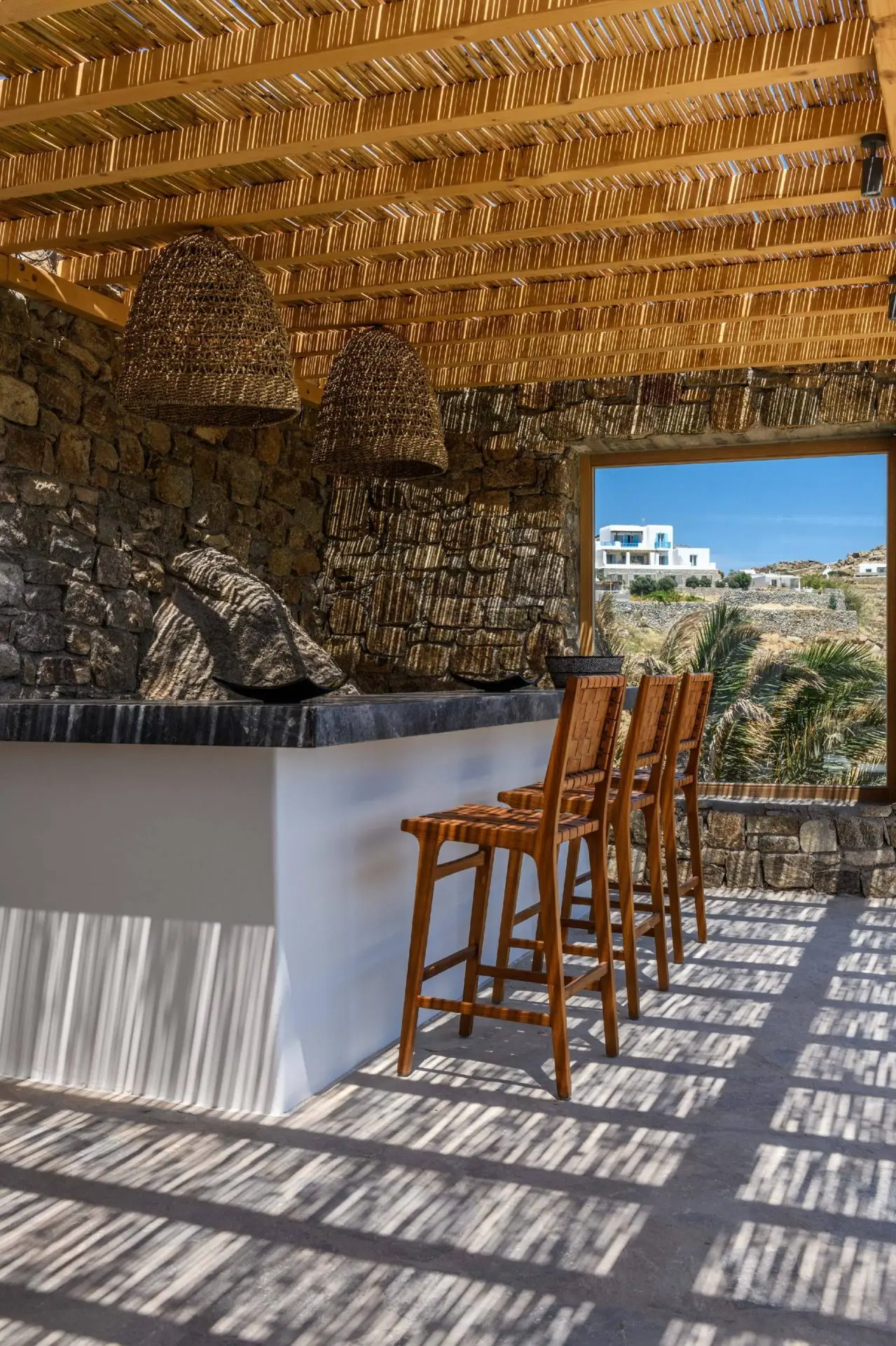 Luxury villa with infinity pool and panoramic views in Mykonos