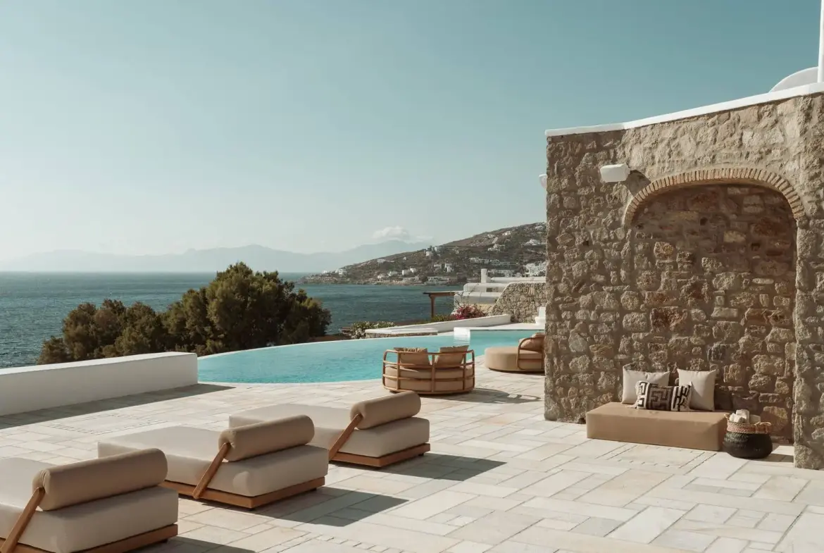 Exclusive Mykonos Villa with Private Sea Access