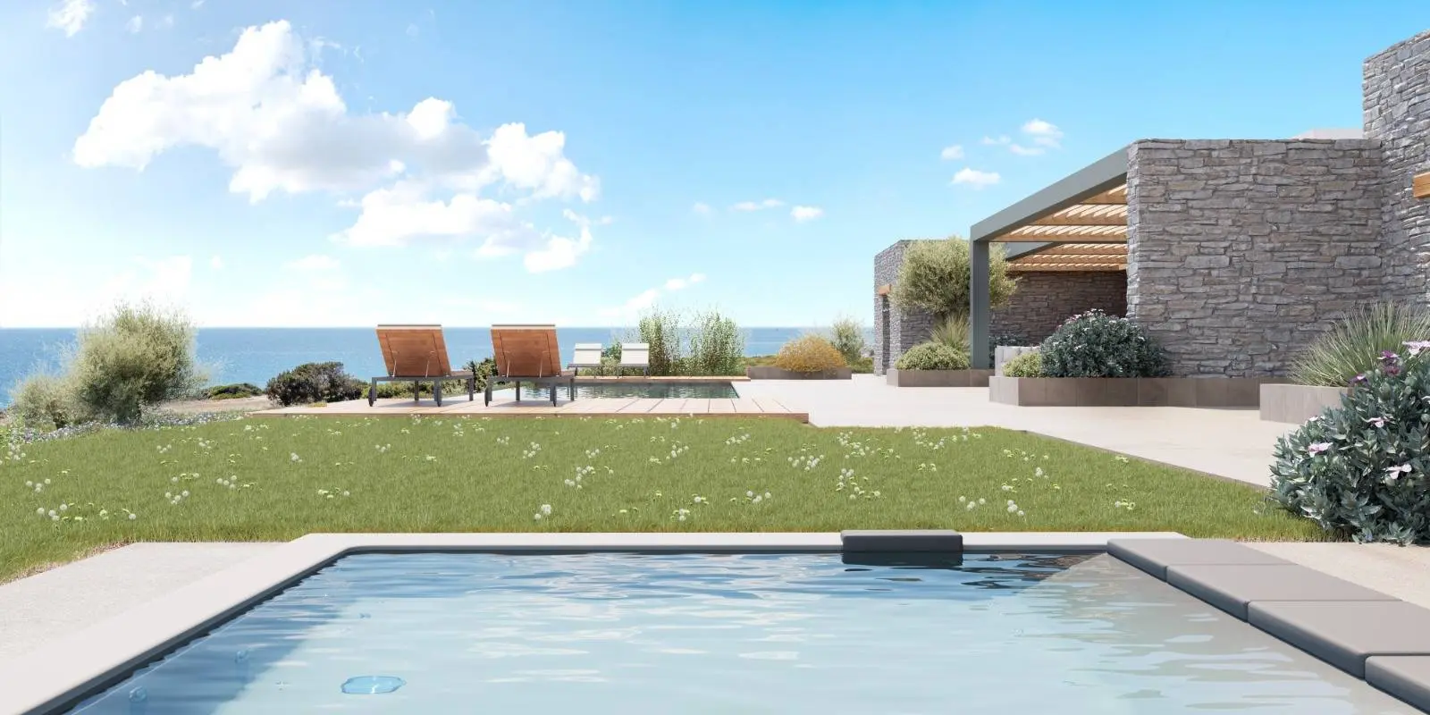 bh-421ed6a73574 Architect-Designed Luxury Estate with Infinity Pool & Unobstructed Aegean Views in Paros
