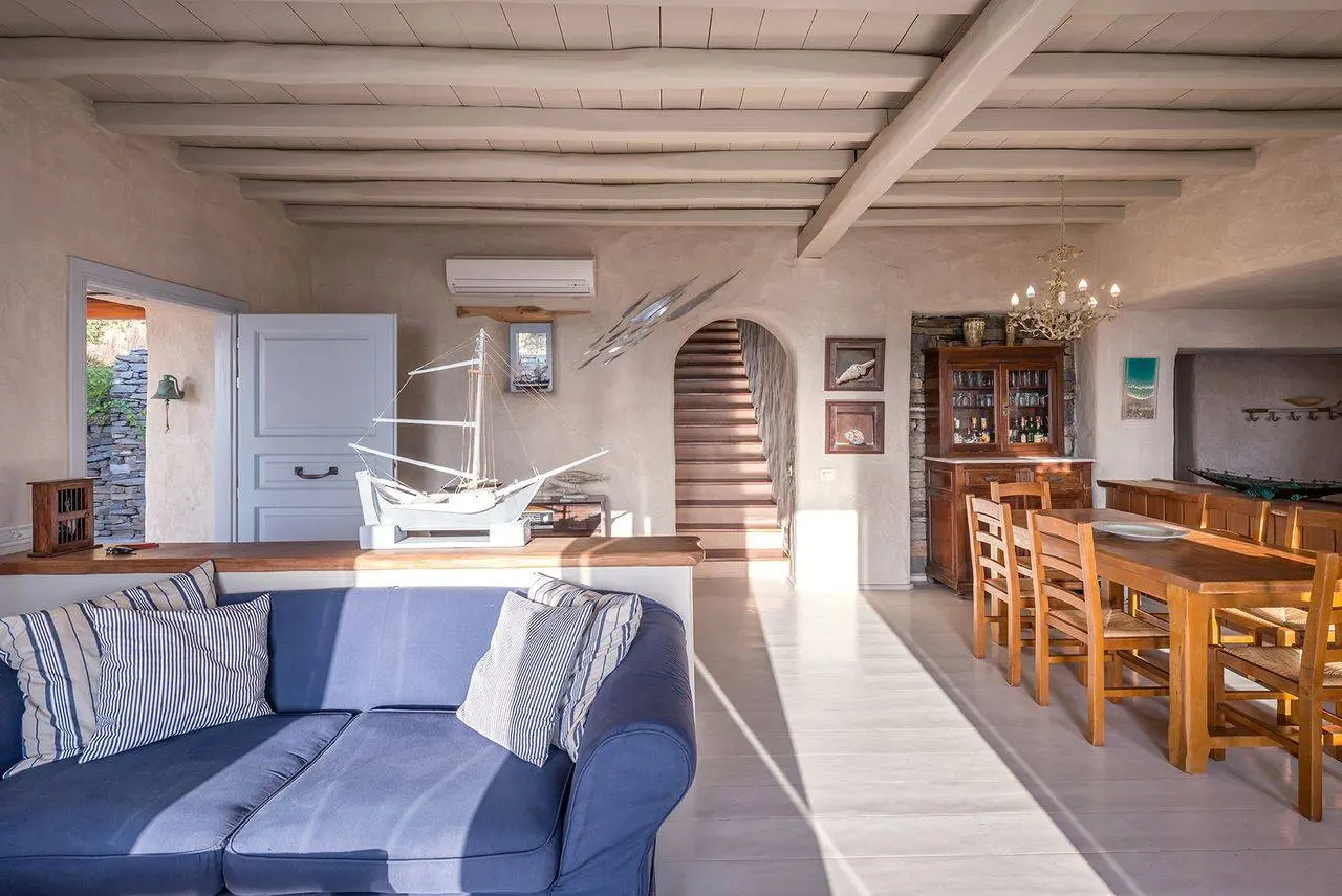 Distinctive-style villa in Kolymbithres, Paros