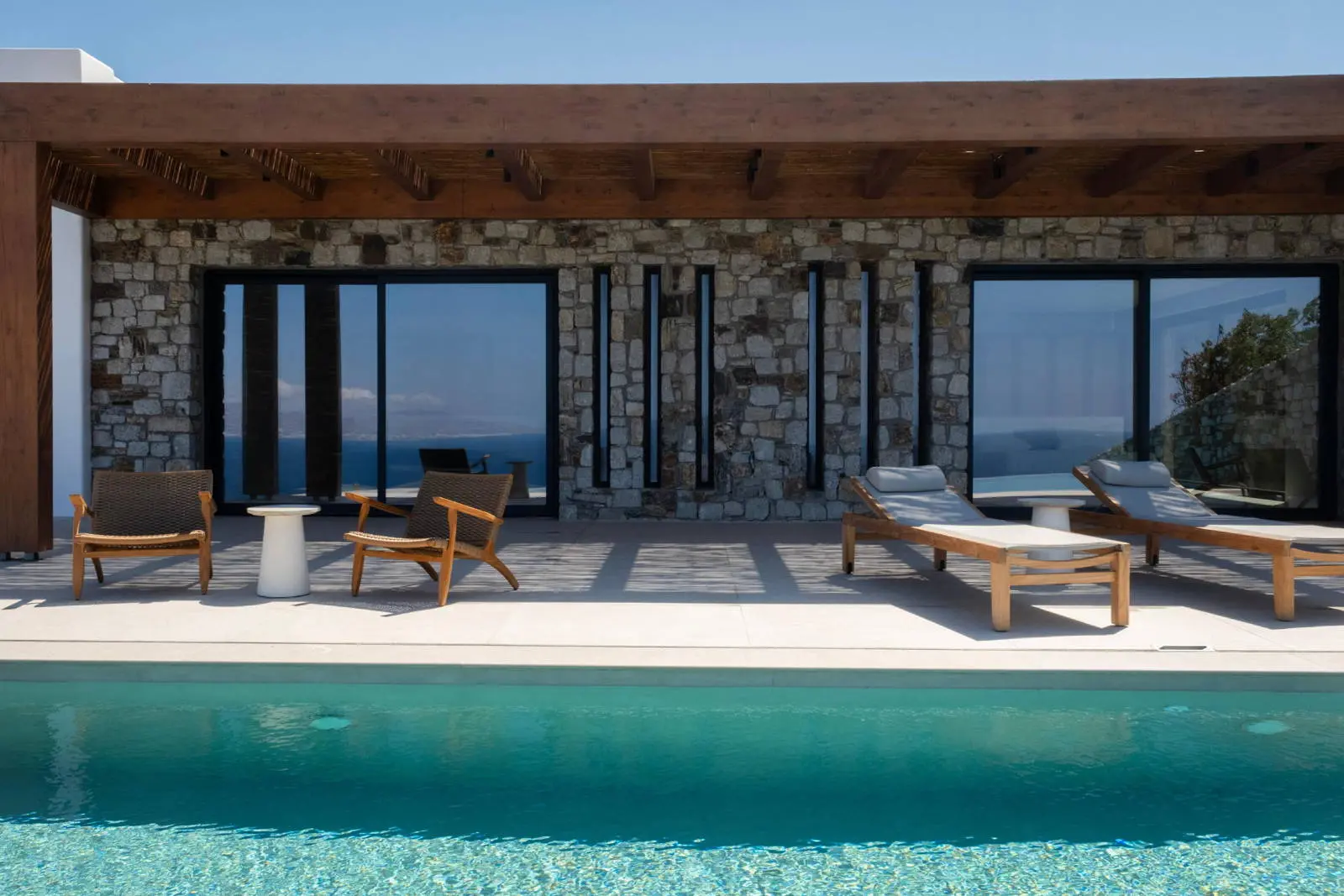 Ultra luxury cycladic sanctuary villa with sunset views in Mykonos