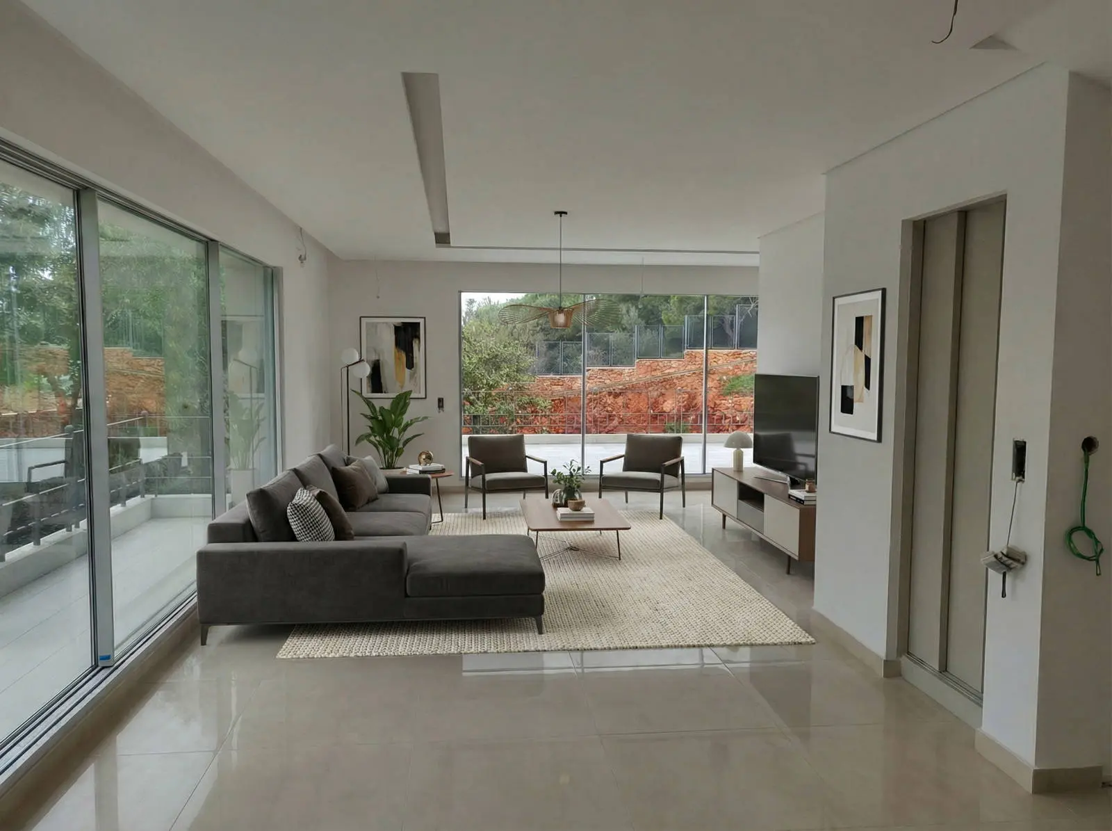 Impressive unfinished five-level villa with swimming pool & wellness area