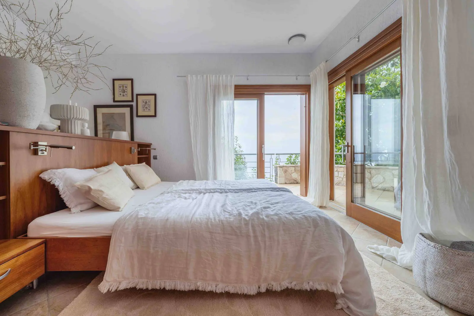 Seafront villa with spa and panoramic views in Pera Melana, Arcadia