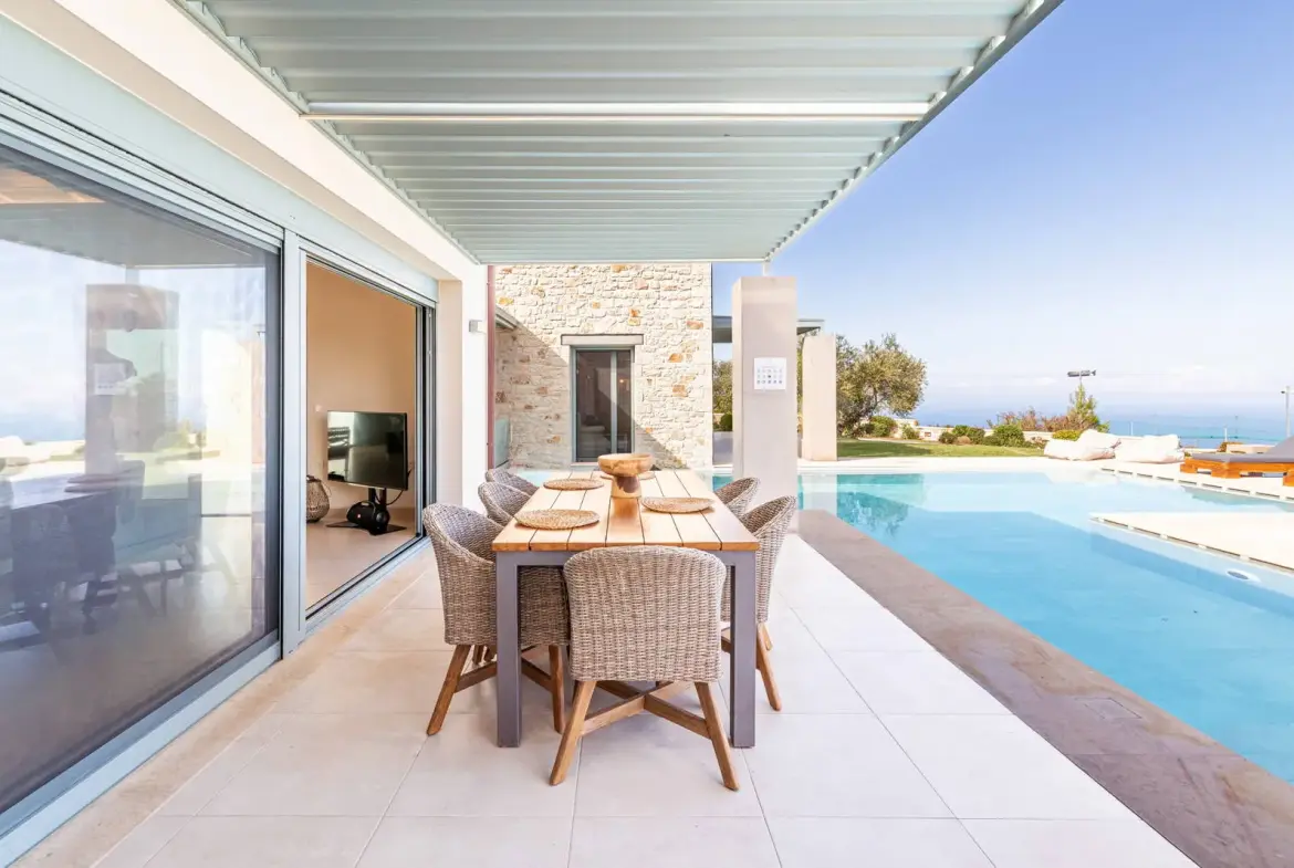 Horizon View Estate – Private Villa with pool in Lefkada