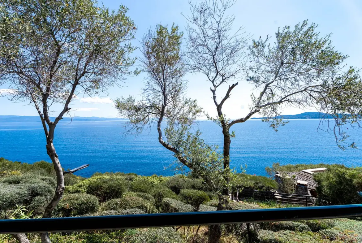 Seaside luxury villa in Paliouri