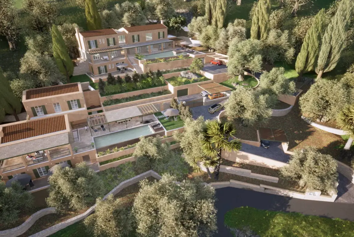 Luxury seaview villa with pool in Vigglatouri , Corfu