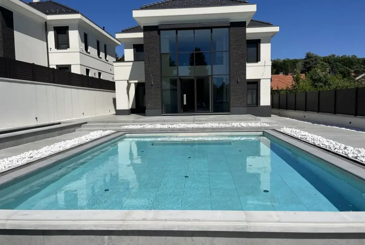 Modern Villa with a Swimming Pool in Avala