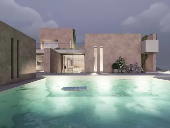 Private Luxury Villa with Aegean Charm in Naxos