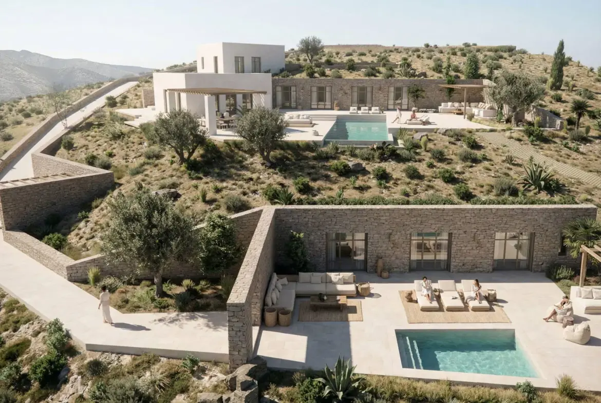 6-Bedroom Luxury Villa Project in Paroikia, Paros
