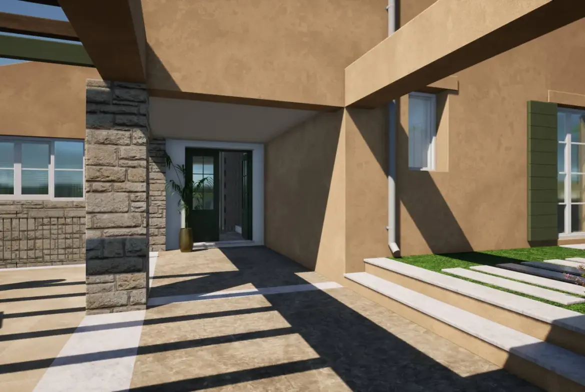 Luxury seaview villa with pool in Vigglatouri , Corfu