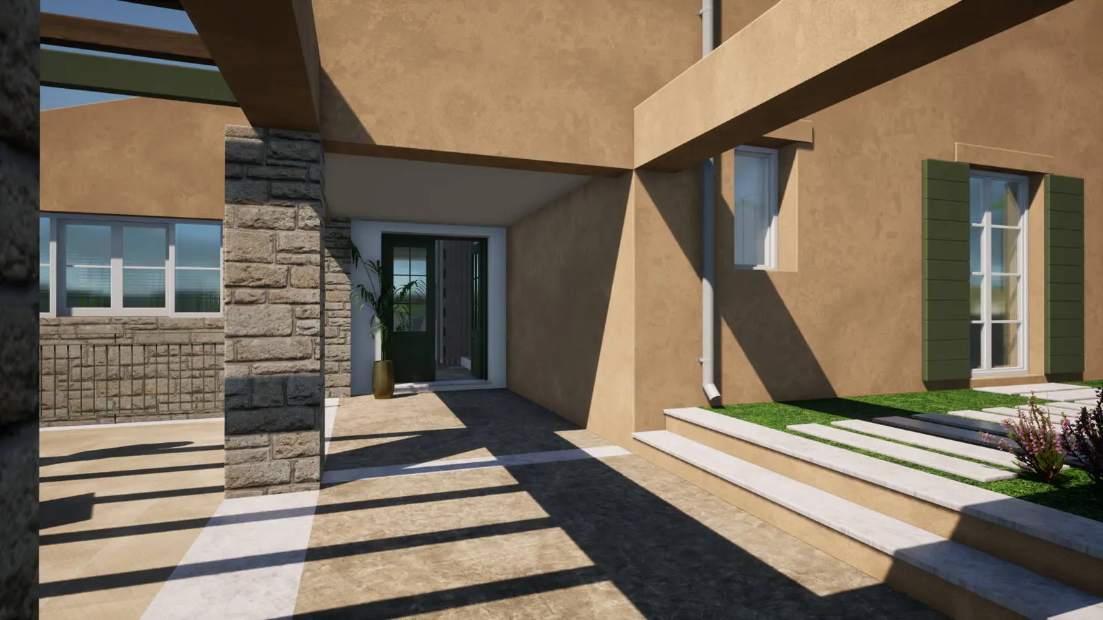 Luxury seaview villa with pool in Vigglatouri , Corfu