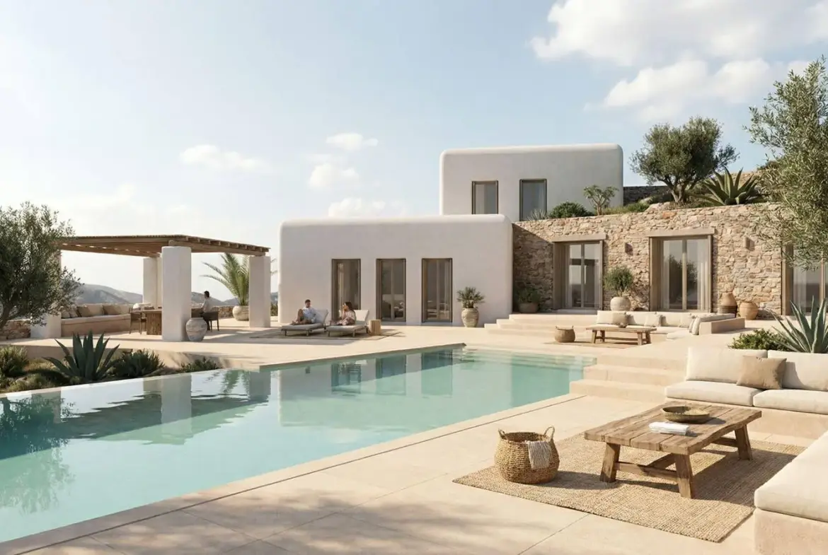 6-Bedroom Luxury Villa Project in Paroikia, Paros