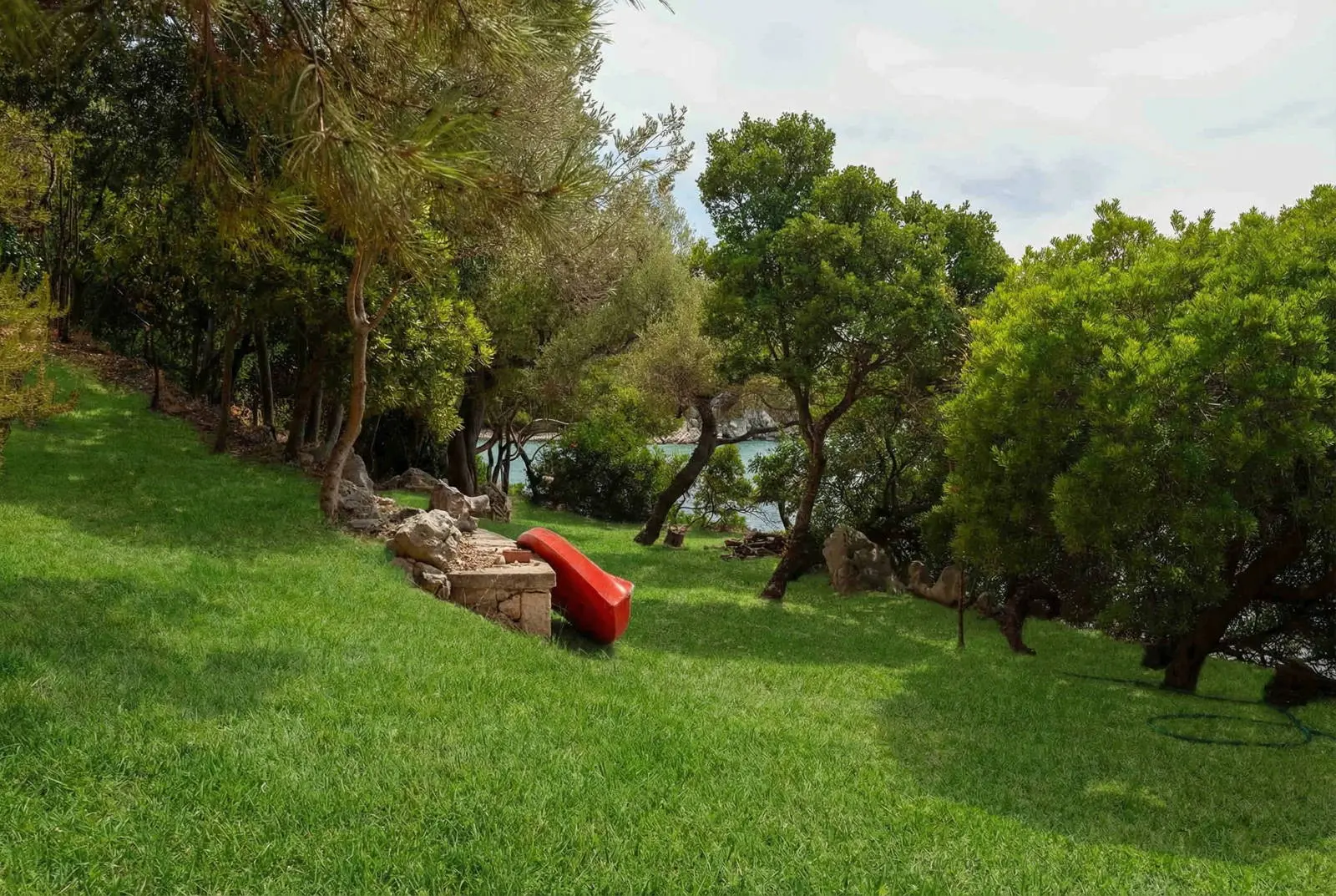 Seafront Villa with Private Mooring at Syvota, Lefkada