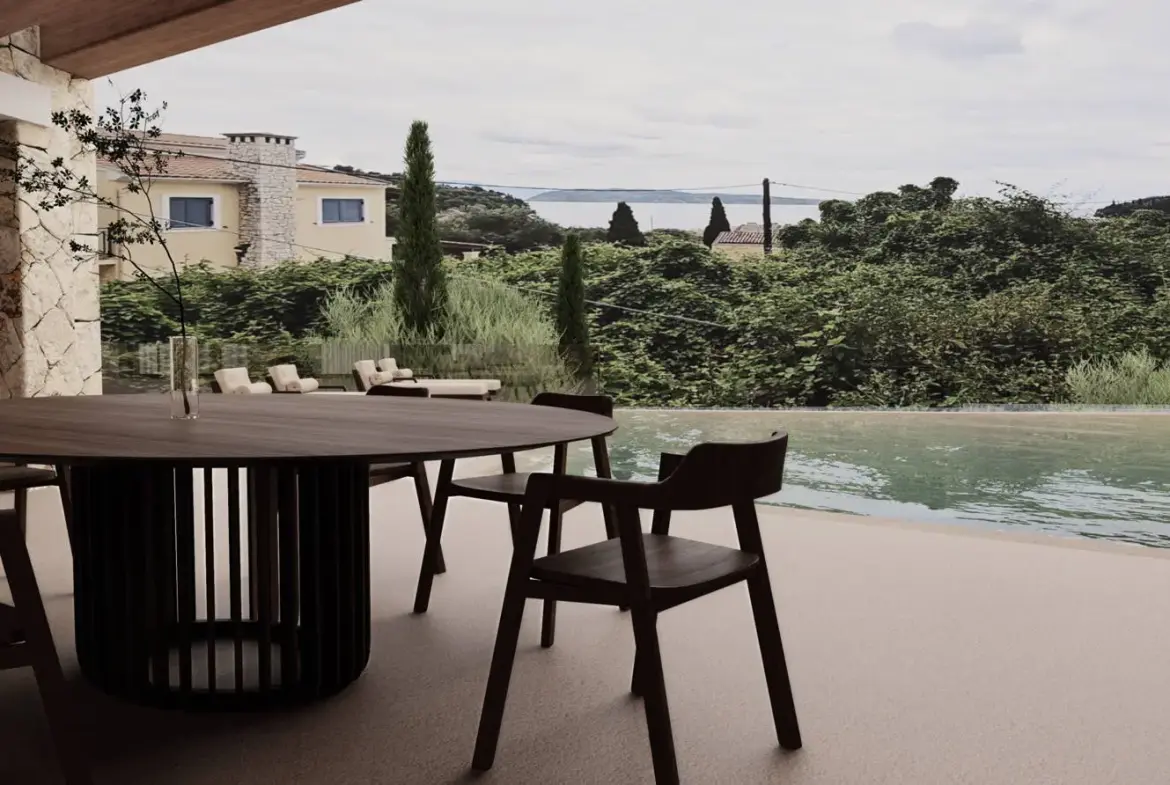 Two luxurious villas with unobstructed views of the Ionian Sea, Kalami, Corfu