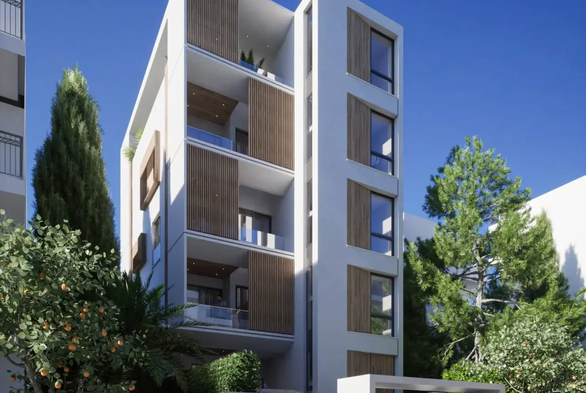 Minimal building with 3 apartments in Golf with sea view