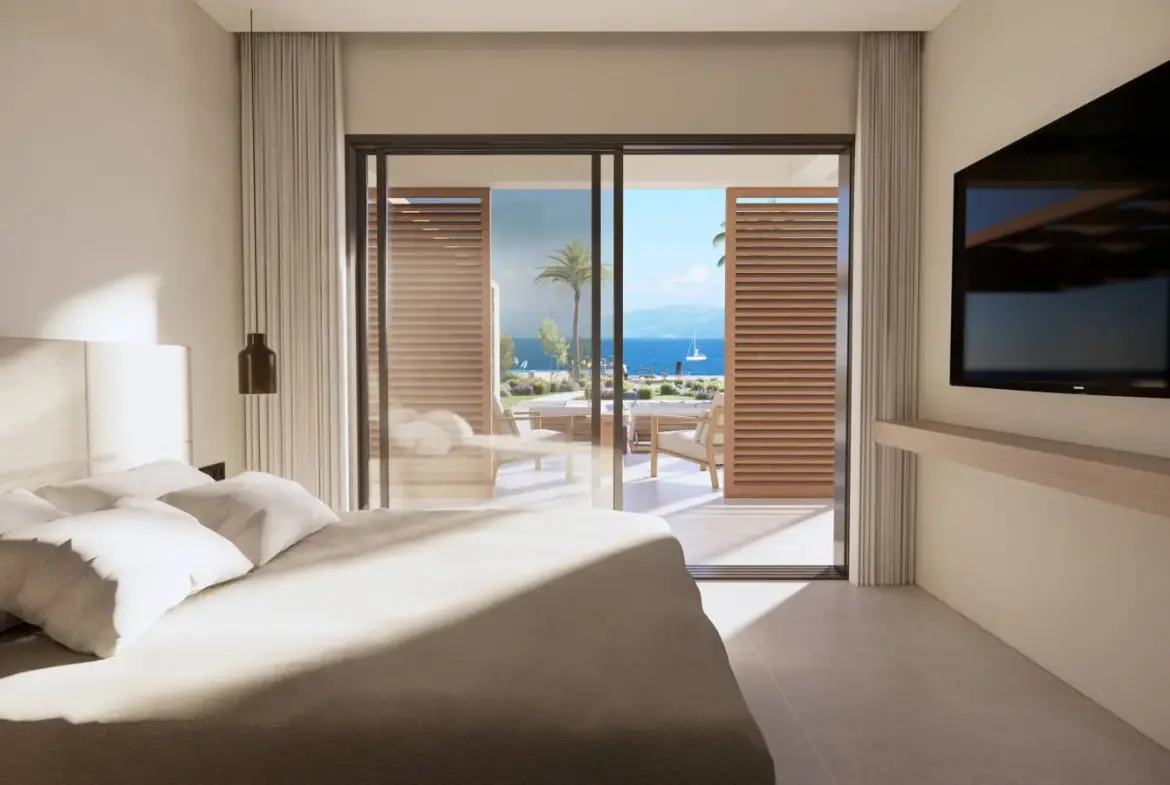 Private beachfront wellness estate in the heart of the Ionian Sea