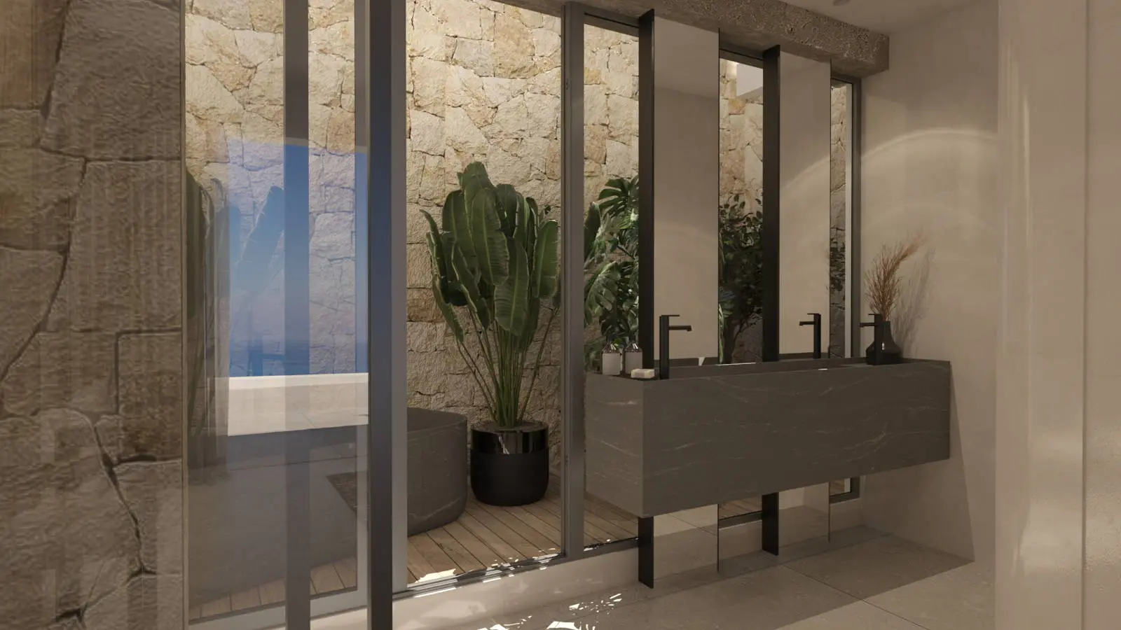 Ultra-Luxury Sunset Cave Villa Above Kathisma Beach