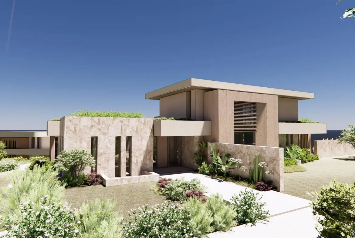 Beachfront ultra-luxury off-plan villa near Lefkada