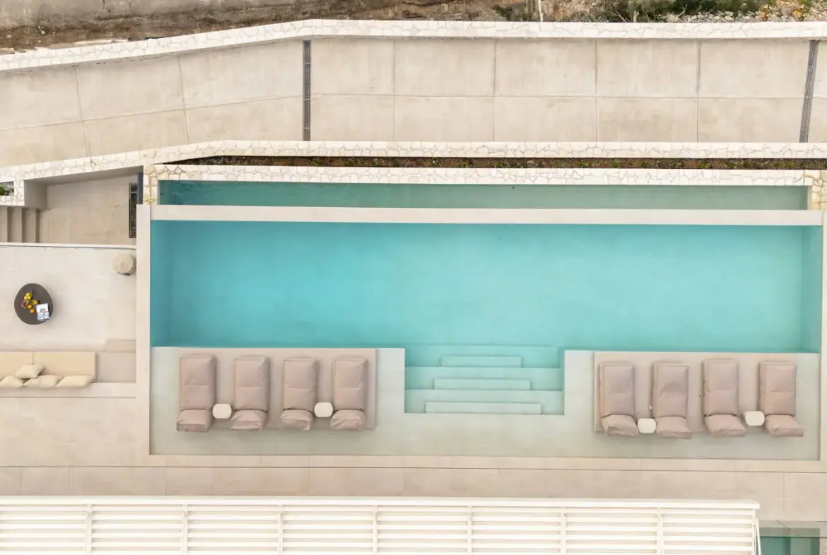 Ultra-luxury sunset cave villa above Kathisma Beach, Lefkada