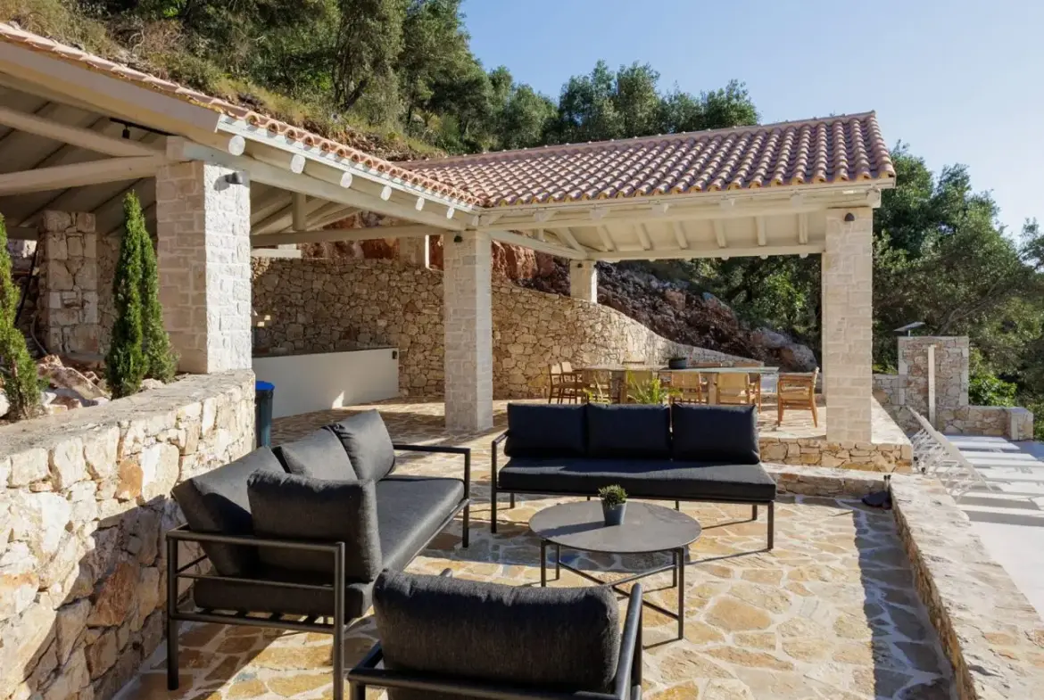 Luxury Sea View Villa in Nissaki, Corfu