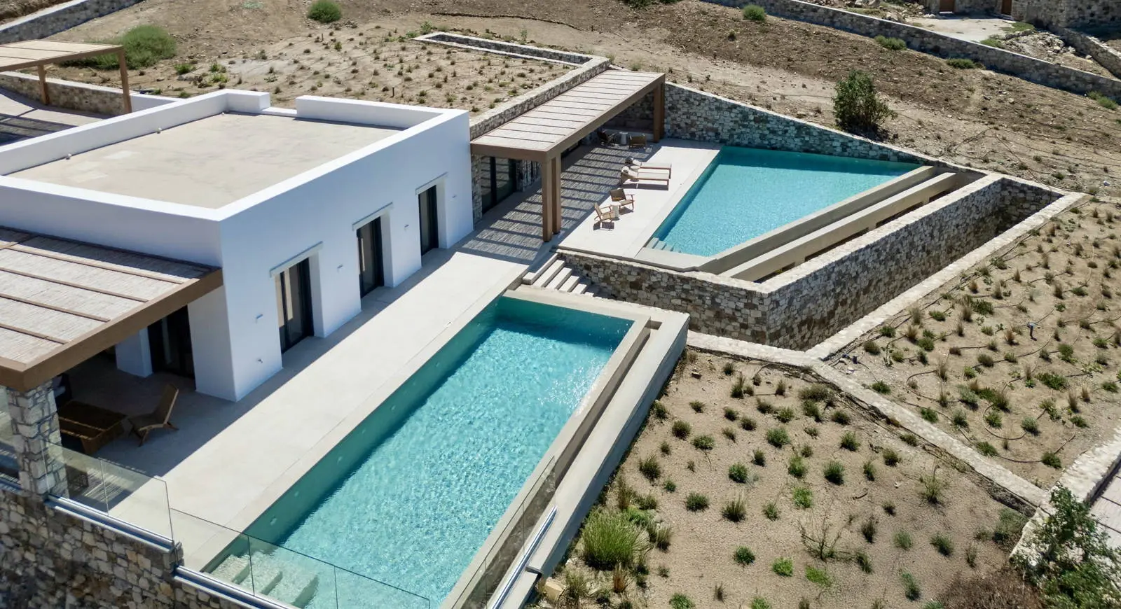 Ultra luxury cycladic sanctuary villa with sunset views in Mykonos