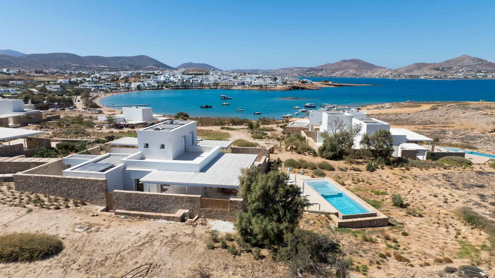 Luxurious New Seaside Villa in Agioi Anargyroi, Naoussa Paros