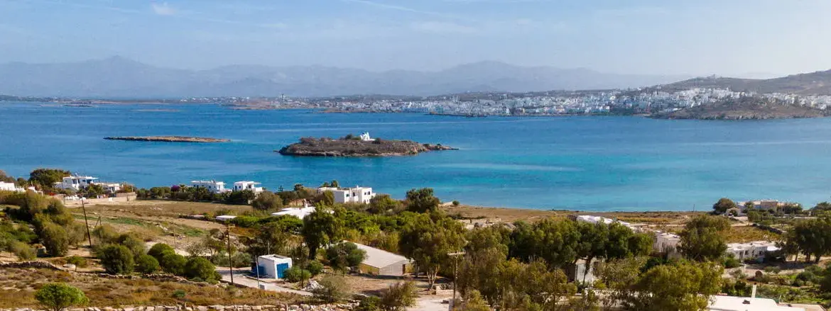 Unique newly built villa overlooking Naousa Bay, Kolymbithres, Paros