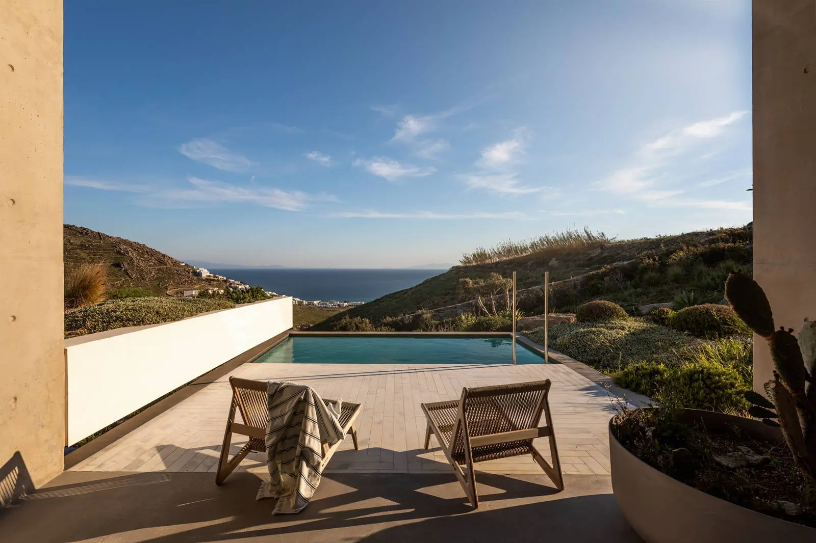 Iconic villa handcrafted by famous designer in Elia, Mykonos